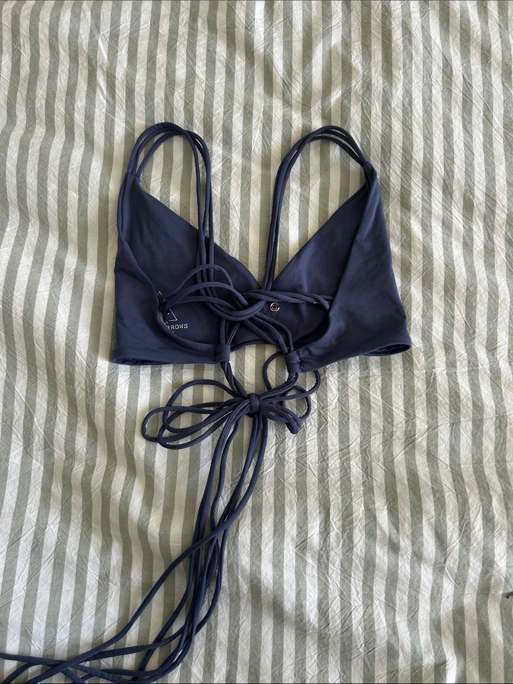 Boys + Arrows Multi-Strap Tie Bikini Top - Picture 2 of 4
